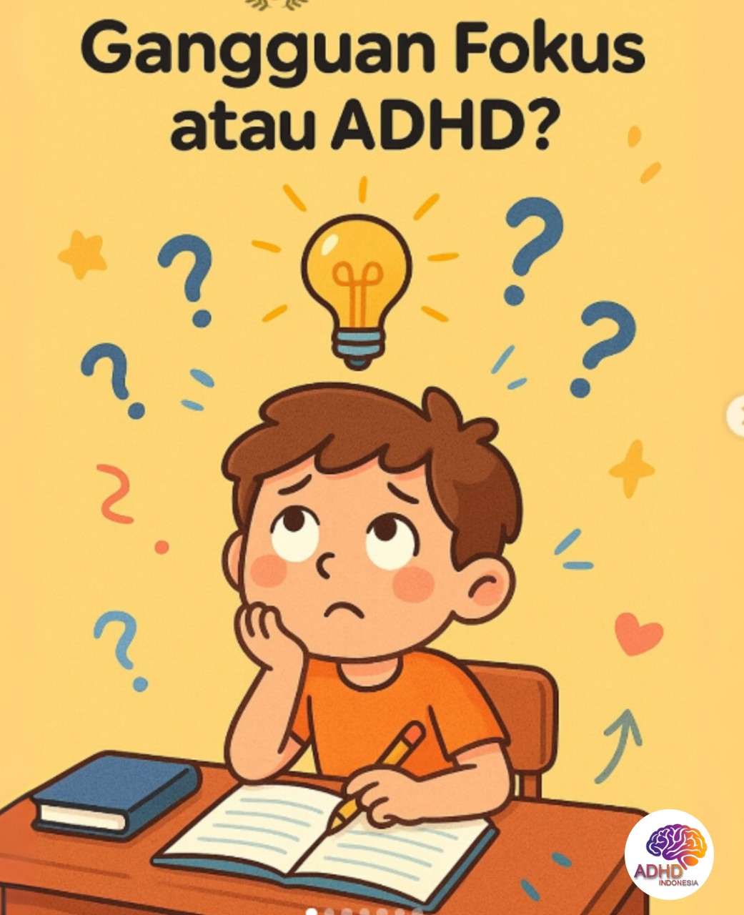 ADHD dan Kesulitan Fokus Anak: Edukasi untuk Keluarga di Provinsi Papua Barat