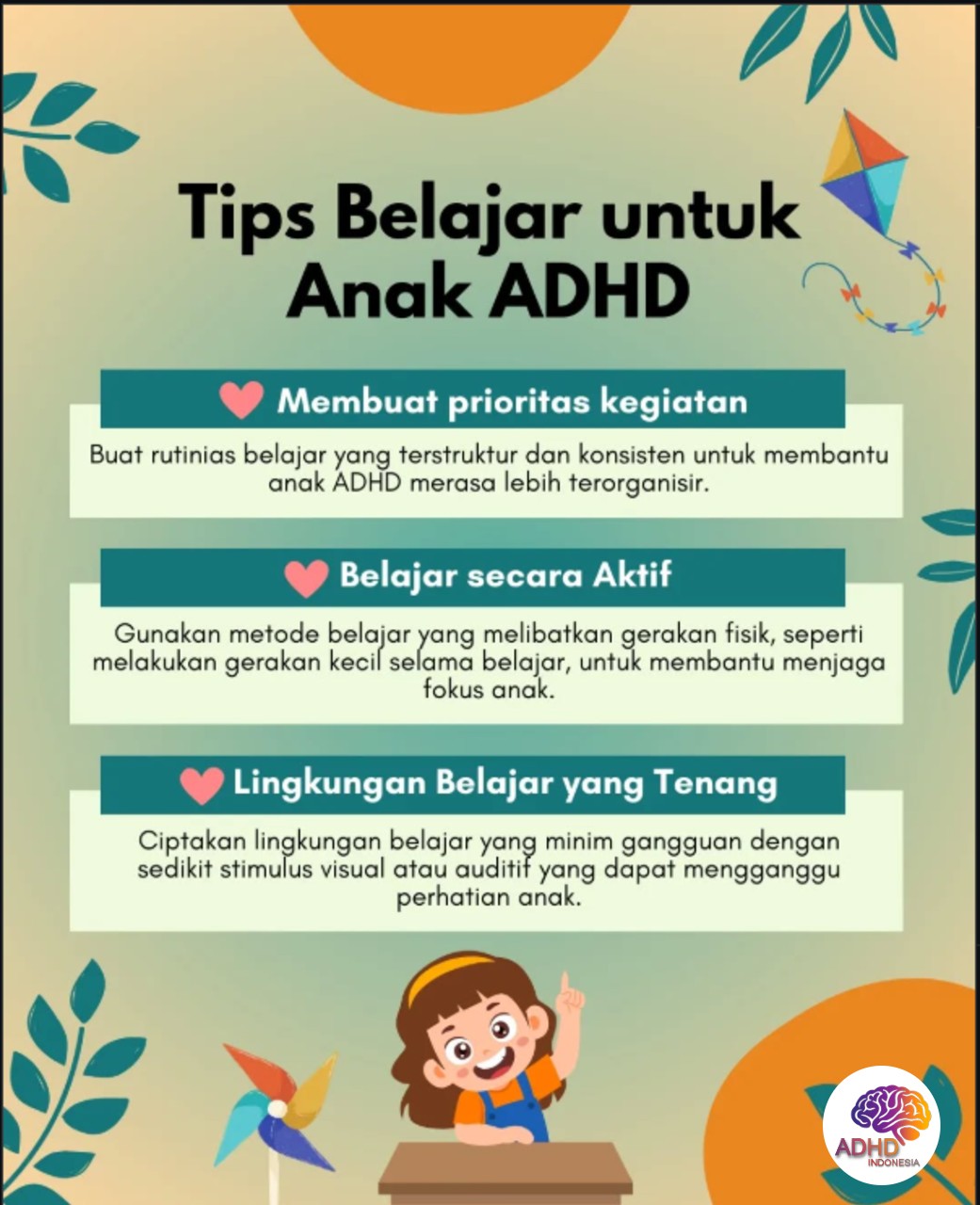 Strategi Belajar yang Cocok untuk Anak ADHD di Provinsi Papua Barat