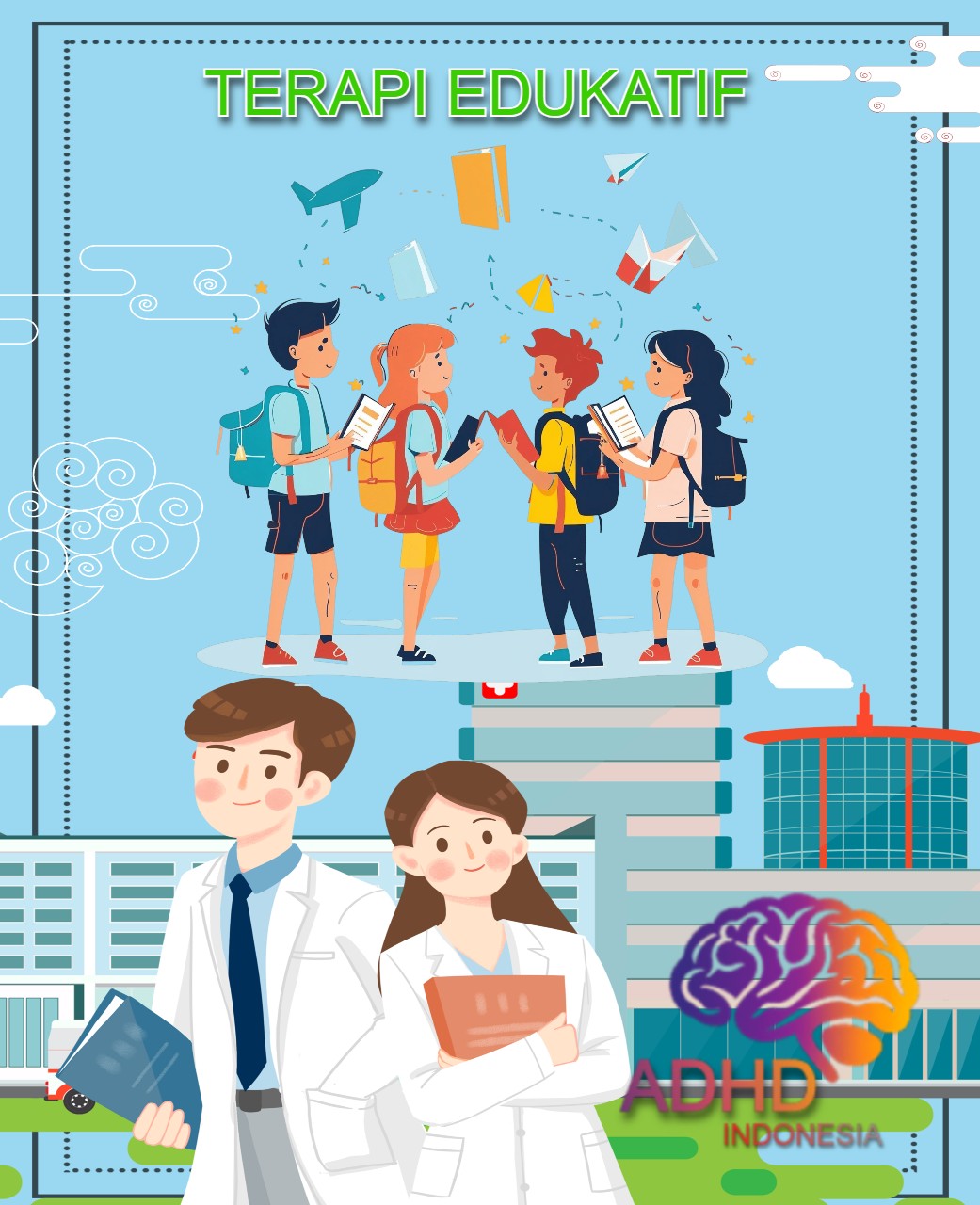 Mitra ADHD Indonesia Provinsi Papua Barat untuk Terapi Edukatif Berbasis Pembelajaran untuk Anak ADHD