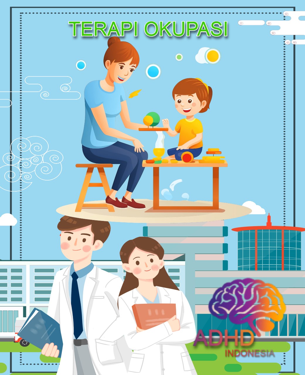 Rujukan untuk Terapi Okupasi untuk Anak ADHD Indonesia Provinsi Papua Barat