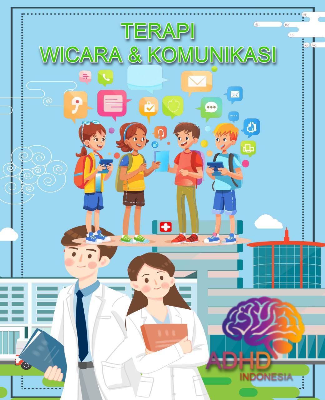 Mitra ADHD Indonesia Provinsi Papua Barat untuk Terapi Wicara dan Komunikasi untuk Anak ADHD